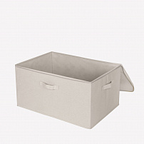 Короб для хранения на молнии "COTTON" Д60 Ш40 В30
