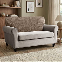 Чехол на диванную двухместную подушку Свит стандарт M какао
